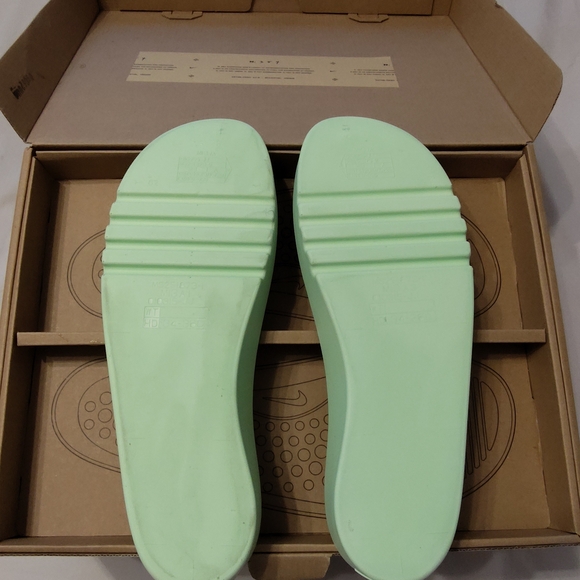 NIKE OFFLINE N.354 MEN’S SLIDE SHOES VAST GREY WHITE SIZE 13 NEW IN BOX - Picture 8 of 16